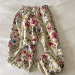 GAP Kids Multicolor Floral Pants
